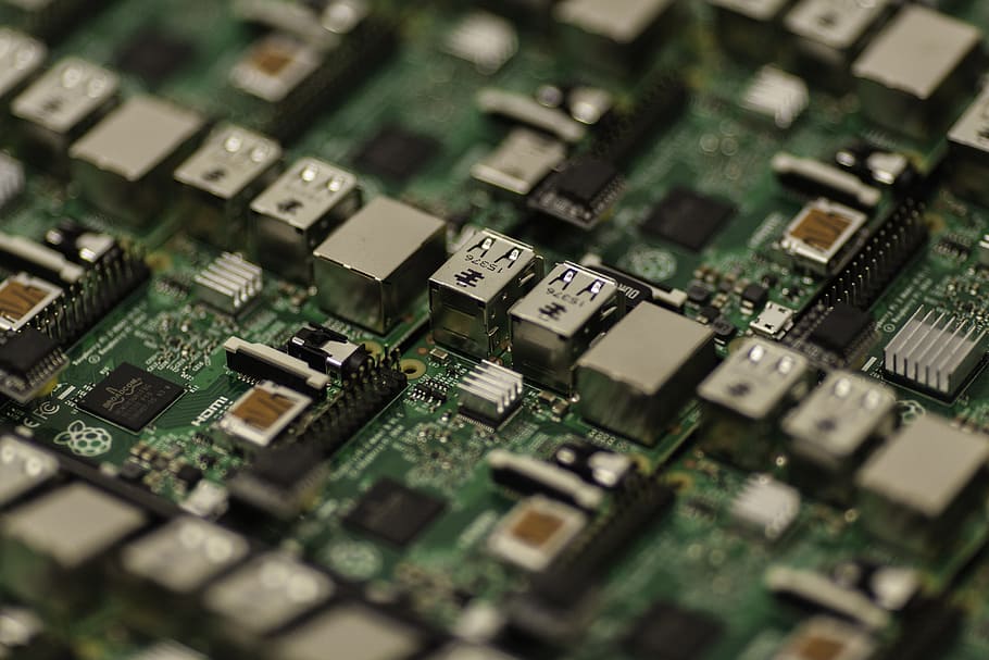 electronic circuits, usb, technology, computer, microchip, motherboard HD wallpaper