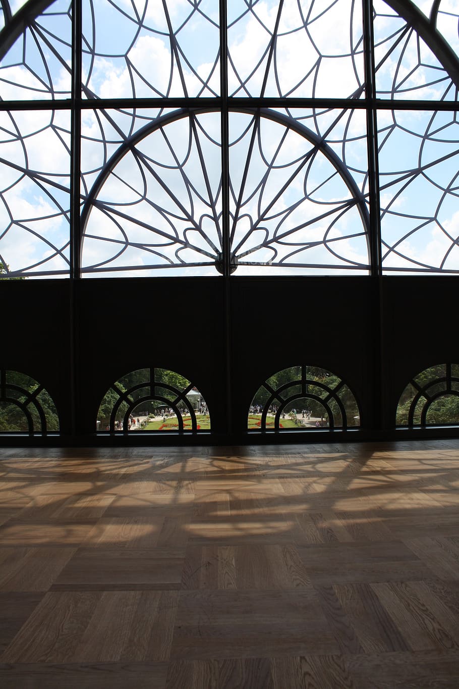 flora, cologne, window, ornaments, light, sun, shadow, parquet HD wallpaper