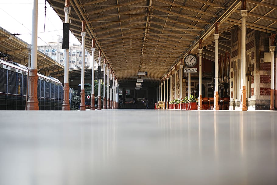 architecture, station, train, peron, trip, travel, uzaklar HD wallpaper