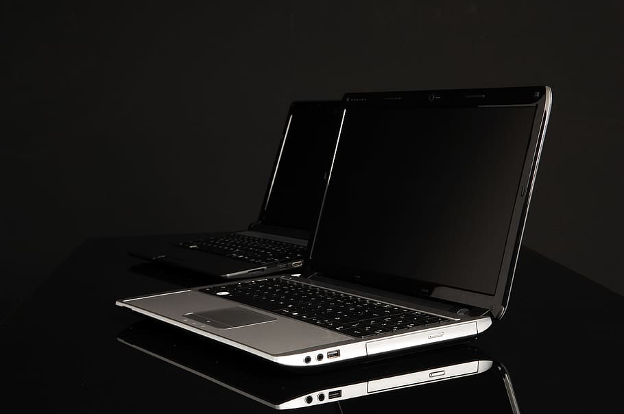 notebook, computer, display, technology, laptop, wireless technology HD wallpaper