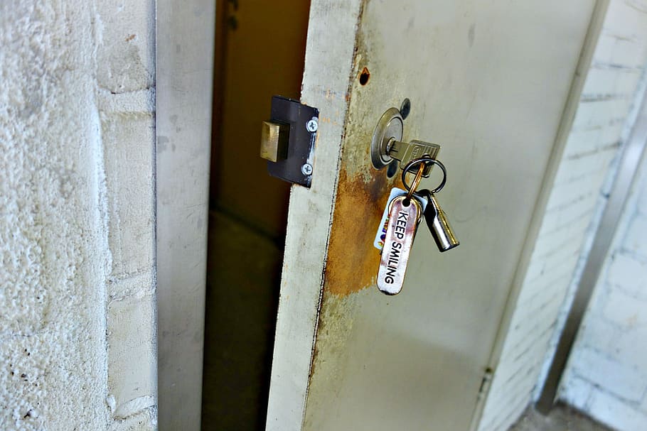 Key, Lock, Door, Open, Bunch, Keys, bunch of keys, access, protection HD wallpaper