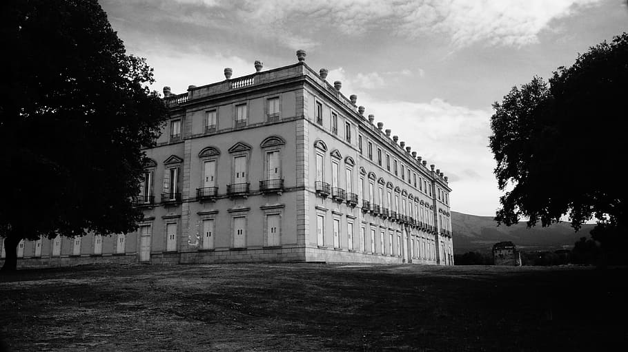 riofrio, palace, facade, spain, segovia, building, architecture HD wallpaper