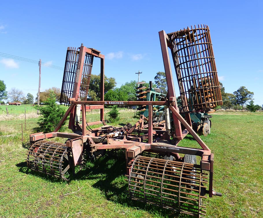 Farm Equipment, Rollers, Rural, Tool, rural tool, agriculture HD wallpaper