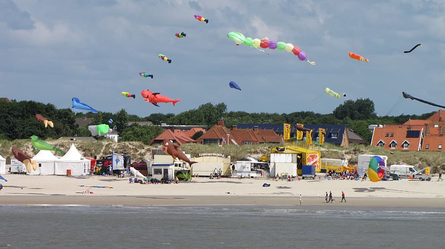 hai, fun, joy, frolic, dragon rising, beach, sea, built structure HD wallpaper