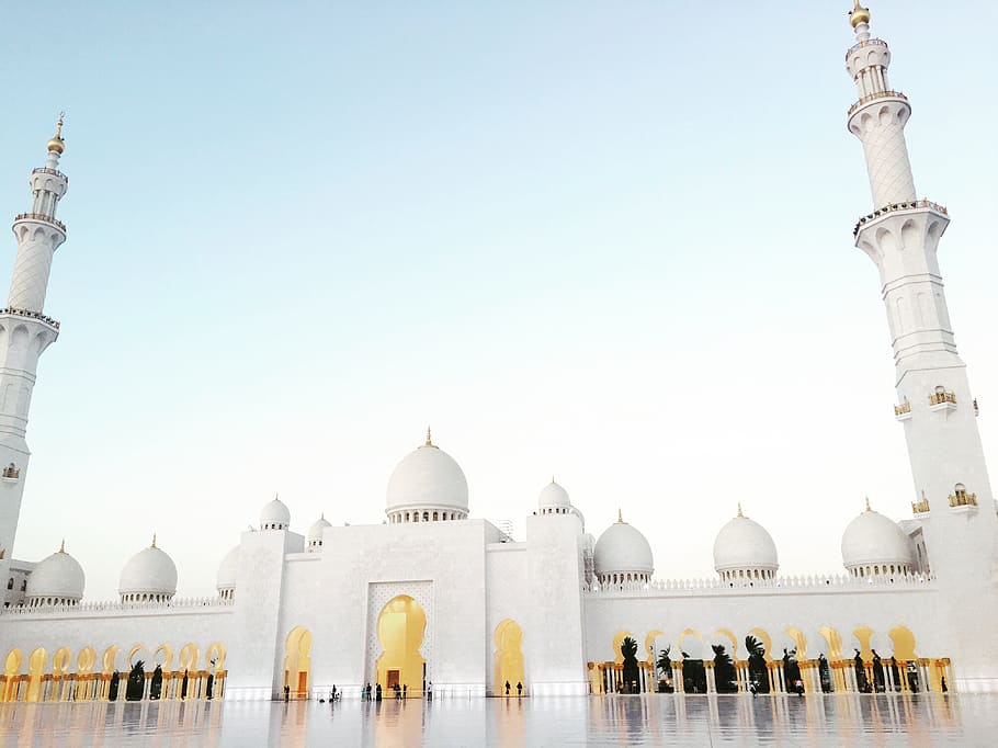Mosque, Sheikh, Beauty, Zayed, islam, minaret, architecture HD wallpaper