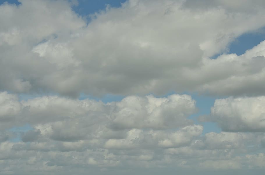 air, clouds, cumulus, cumulus clouds, wind, white, grey, cloud - sky HD wallpaper
