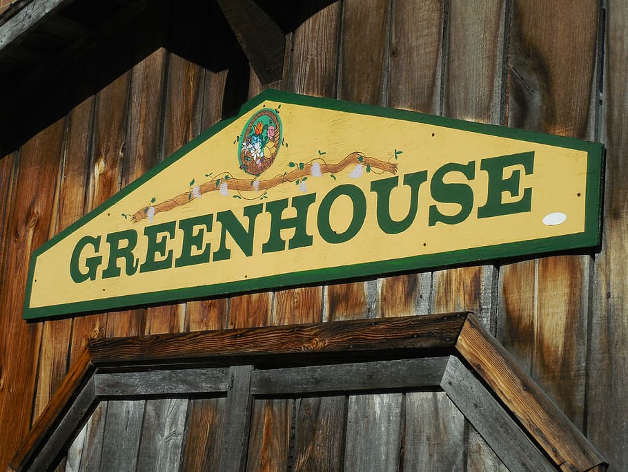 sign, greenhouse, welcome sign, greeting, white, symbol, message, HD wallpaper