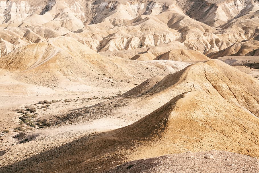sand formation field, desert, dune, nature, landscape, dry, scenics HD wallpaper