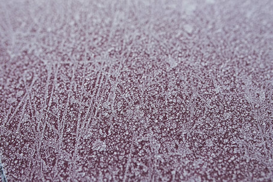 Frost on a red car, background, winter, cold, ice, backgrounds HD wallpaper