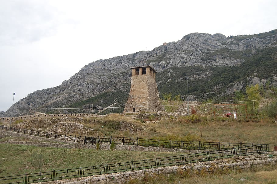 torre, nature, castle, middle ages, mountains, old, ruins, landscape HD wallpaper
