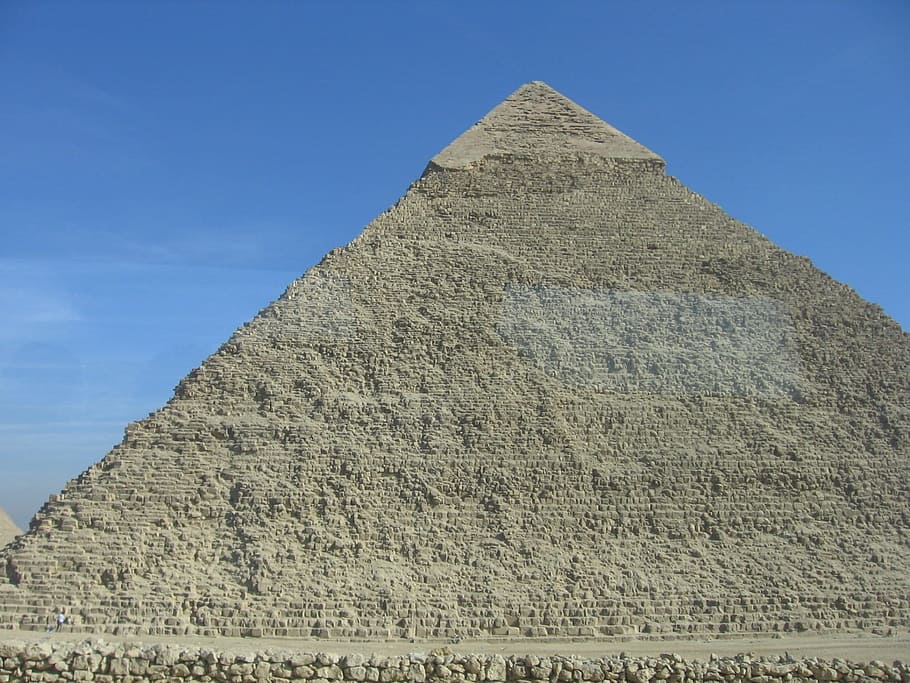 Pyramid, Egypt, Desert, giza, egyptian, landmark, culture, ruins HD wallpaper