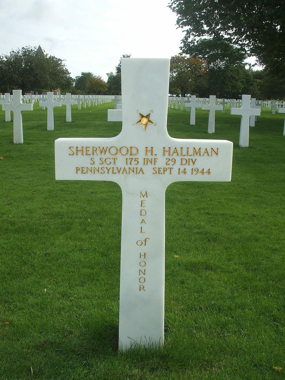 Hd Wallpaper Cross Falls War Normandy American Cemetery Soldier Military Wallpaper Flare