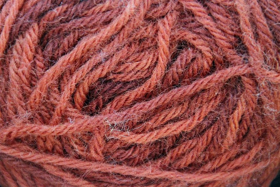 wool, warm, color, red, textile, full frame, backgrounds, thread HD wallpaper