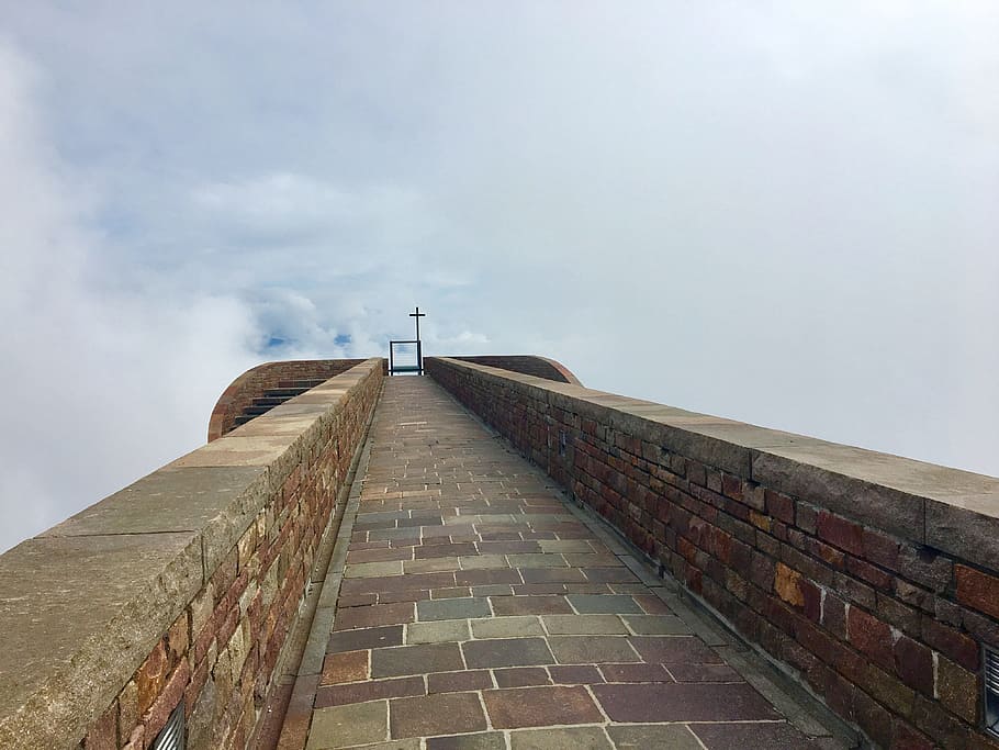 sky, architecture, god, holy, monte tamaro, switzerland, top HD wallpaper