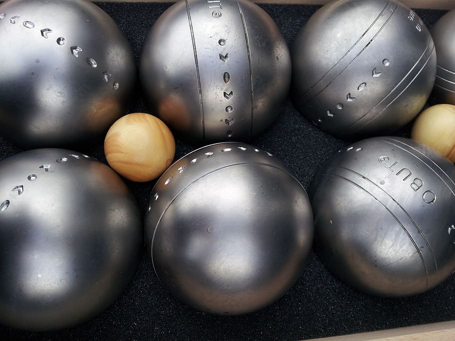 bocce, leisure, balls, close-up, sport, indoors, shiny, group of objects HD wallpaper