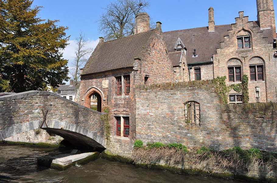 bruges, belgium, architecture, built structure, building exterior HD wallpaper