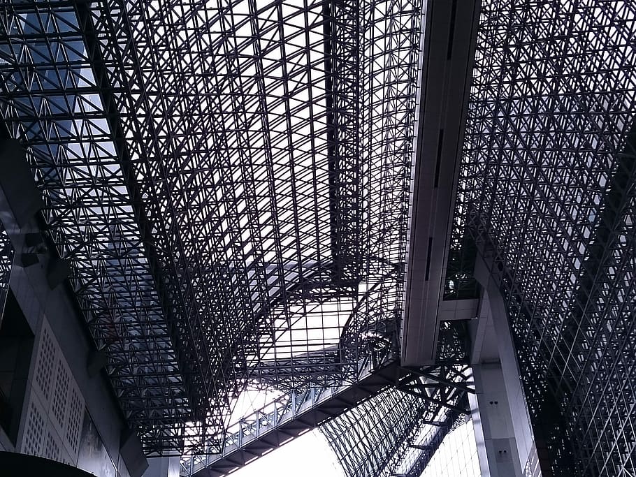 landscape, ceiling, lattice, built structure, architecture HD wallpaper