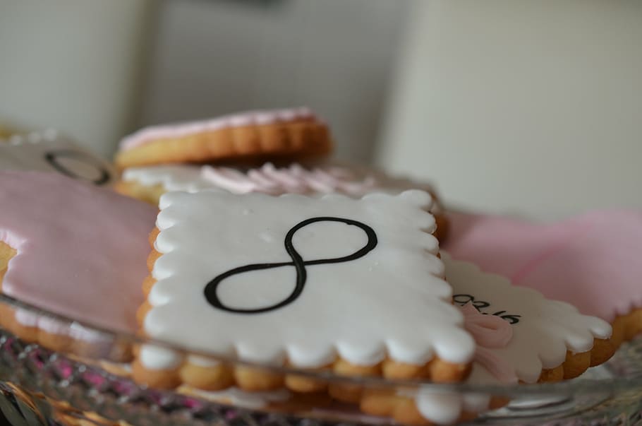 infinity, cookie, sugar cookie, celebration, event, sweet, sweet food HD wallpaper