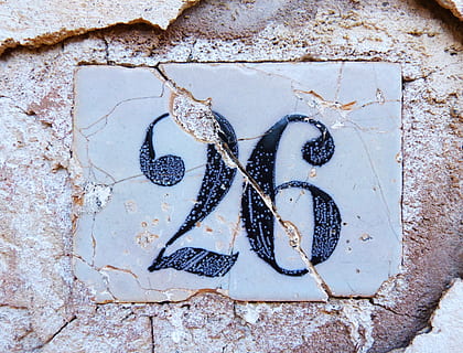 number, 26, tile, indicative, no people, close-up, day, wall - building feature HD wallpaper