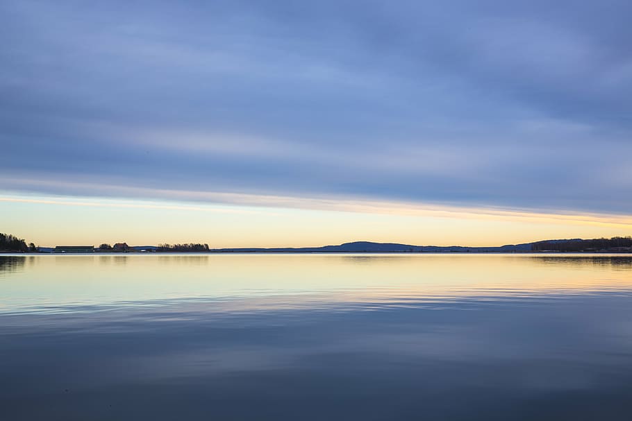 backlit, beach, beautiful, clouds, cloudy skies, dawn, daylight HD wallpaper