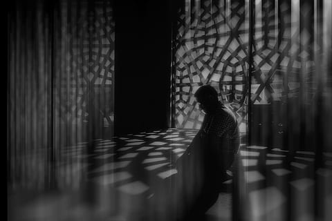 Cami, Prayer, one person, shadow, indoors, real people, one woman only HD wallpaper