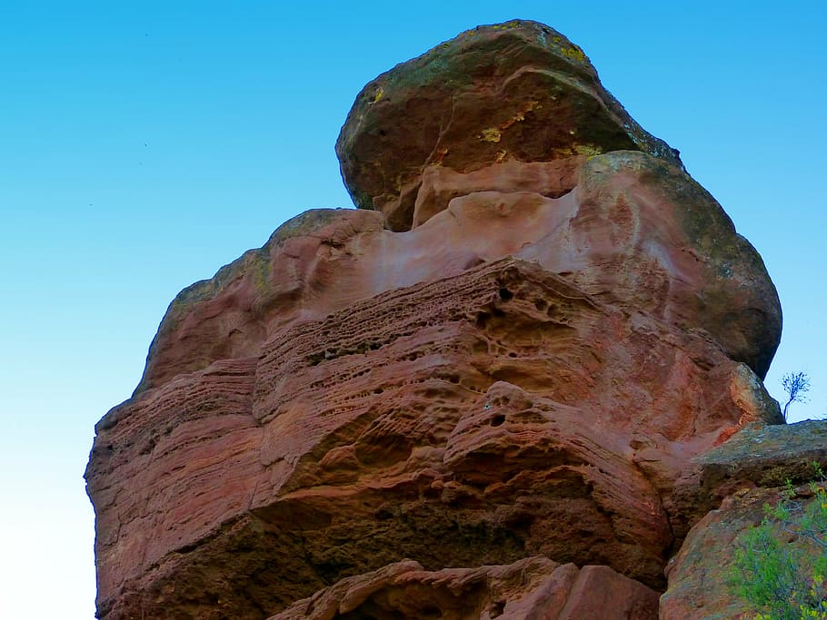 red rock, sandstone, erosion, forms, texture, figurative erosion HD wallpaper