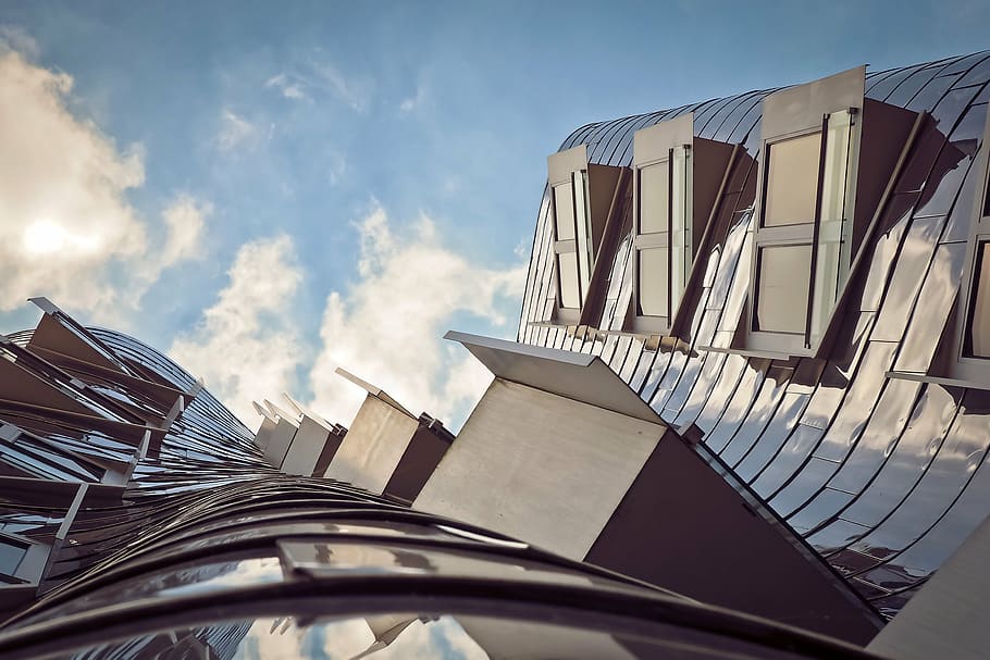 architectural photography of building, architecture, modern HD wallpaper
