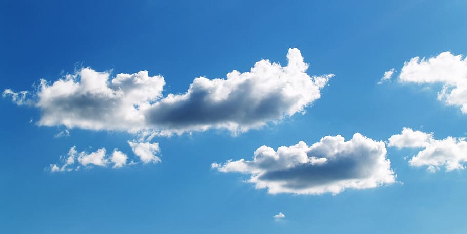 nature, sky, clouds, cloudy, atmosphere, blue sky, bright, cloudscape HD wallpaper