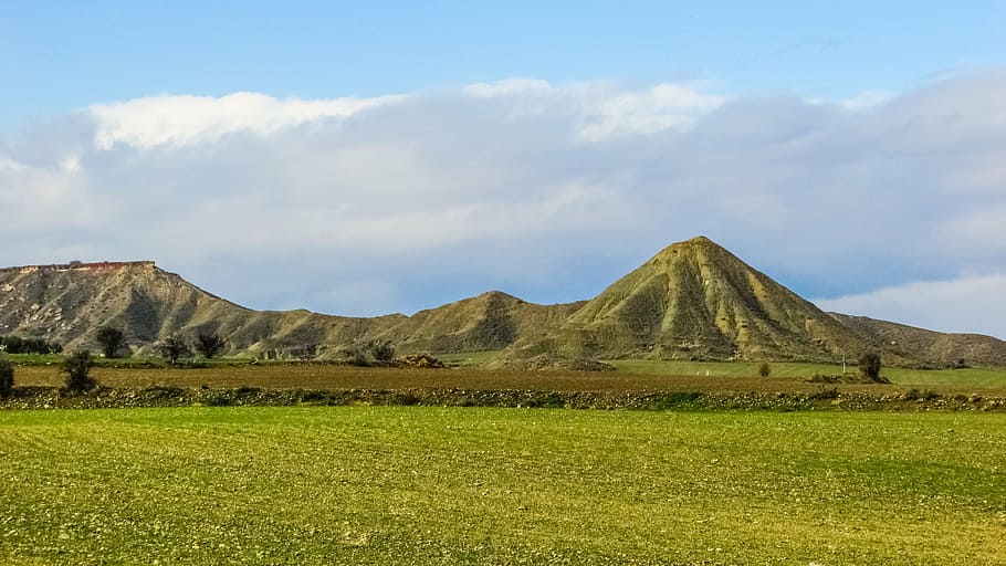 hill, formation, geological, landscape, nature, scenery, psimolofou HD wallpaper