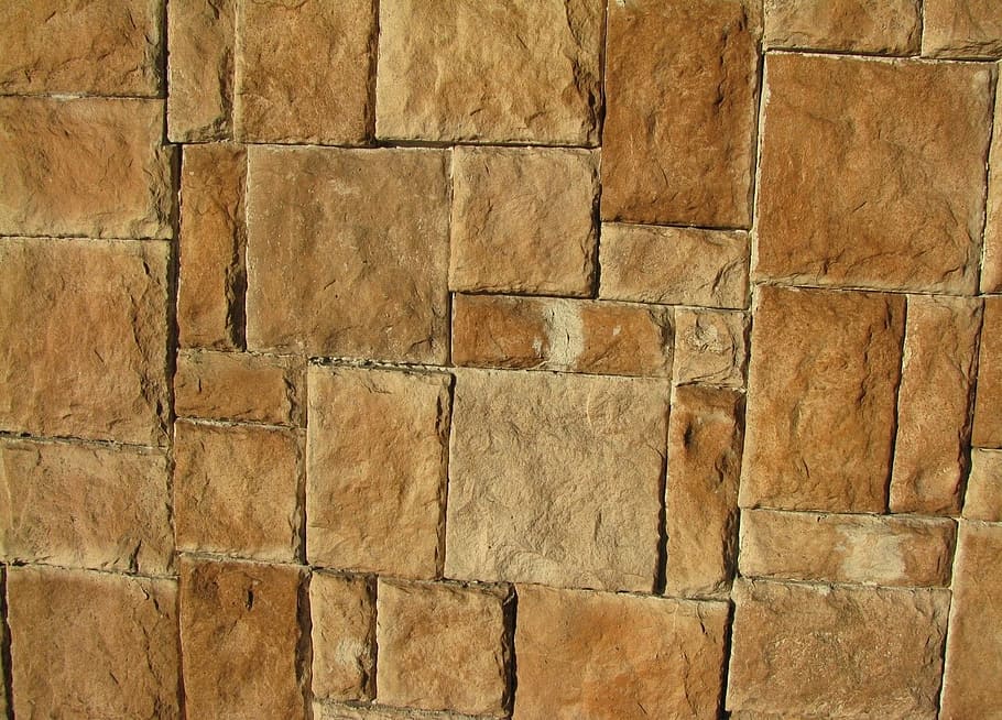 Wall, Stone, Facade, Old, Texture, pattern, surface, construction HD wallpaper