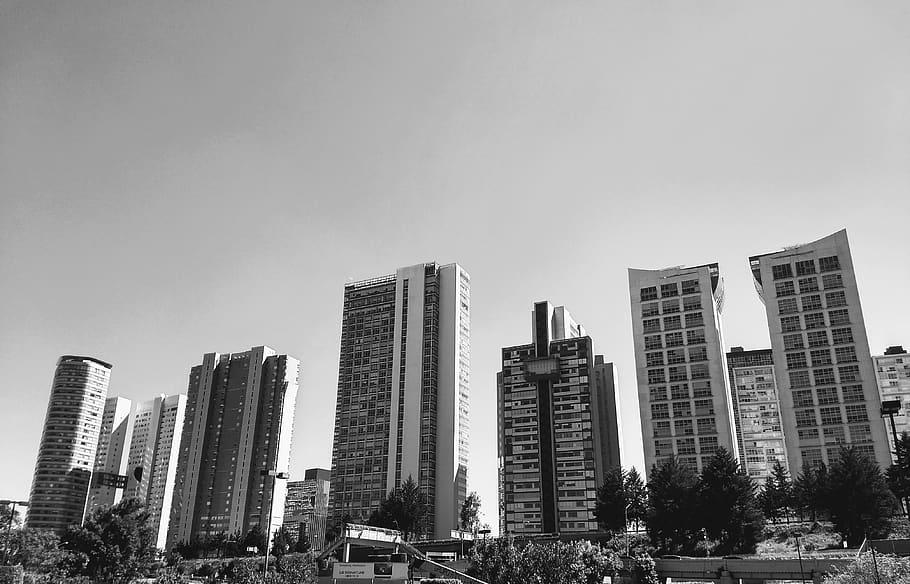 skyscraper, city, office, architecture, building exterior, built structure HD wallpaper