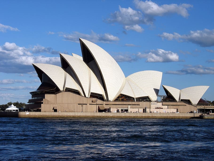 Sydney Opera House, landmark, travel, tourism, famous, theater, HD wallpaper