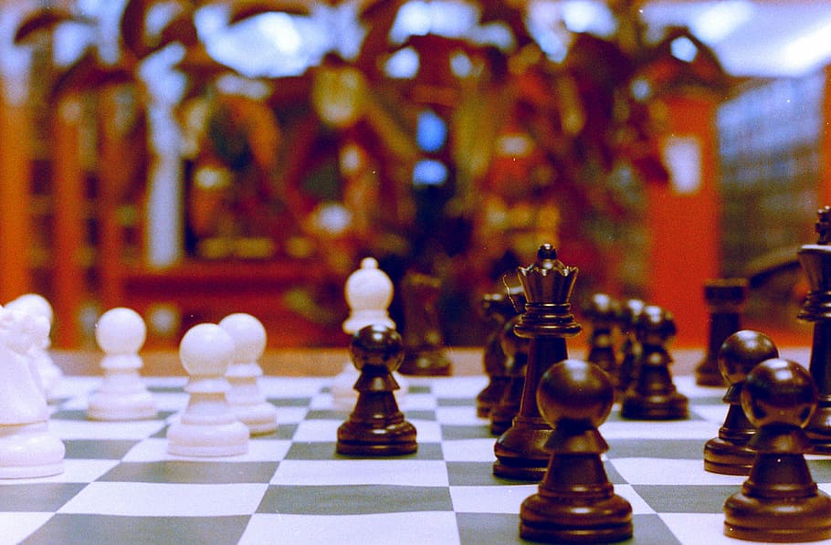 chess, play, game, leisure games, board game, chess board, chess piece HD wallpaper