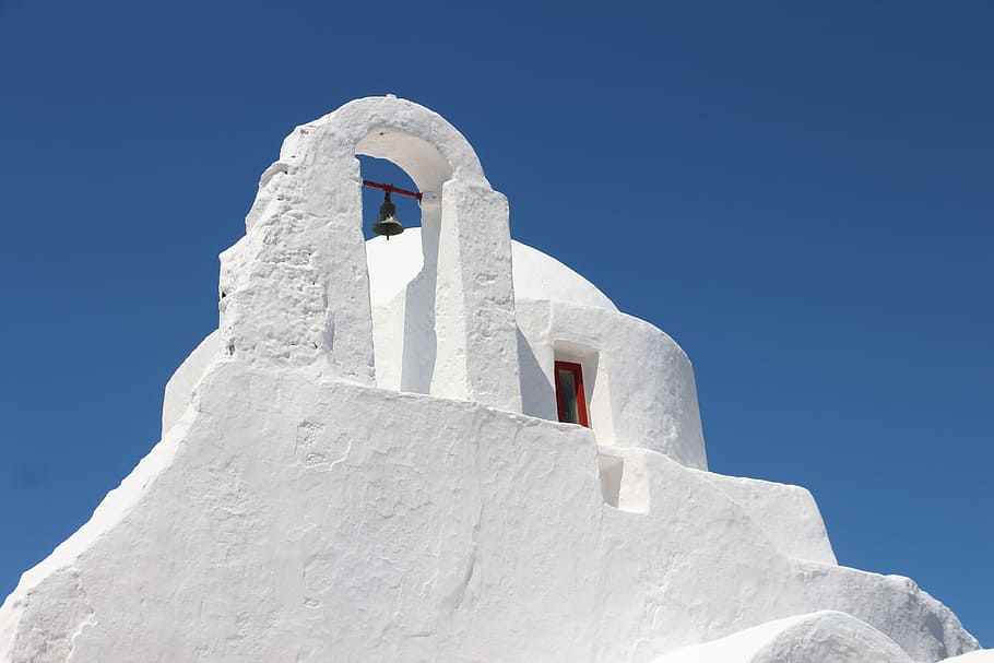 Mykonos, Greece, Greek, Island, White, greek island, holiday, HD wallpaper