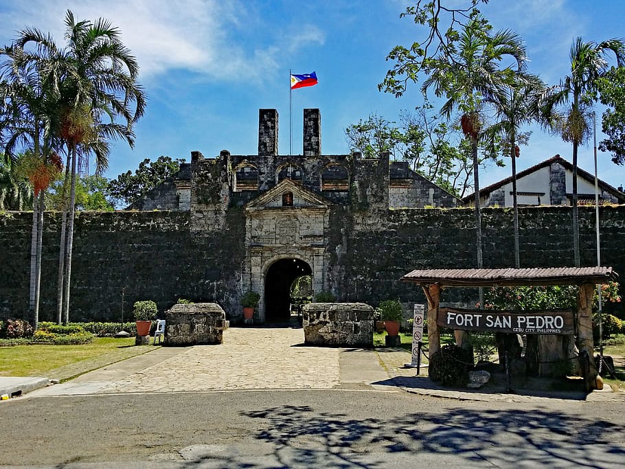 Fort San Pedro at daytime, Cebu, Philippines, Fort, San Pedro