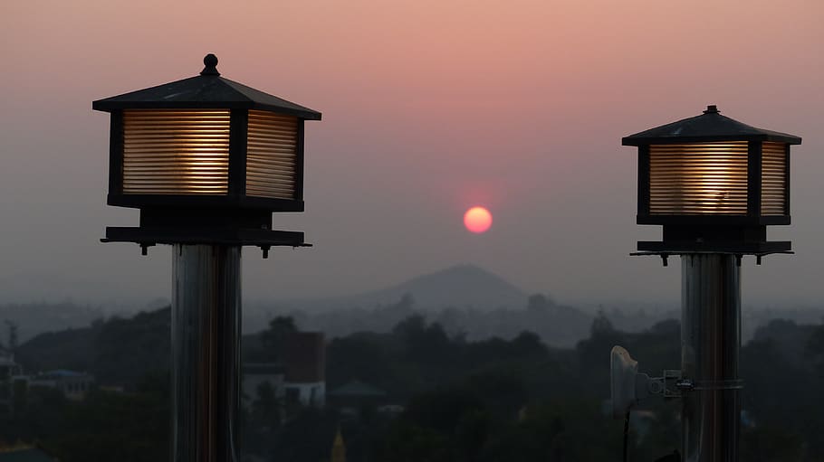 lantern, lamp, light, illuminated, evening, dusk, lighting equipment HD wallpaper