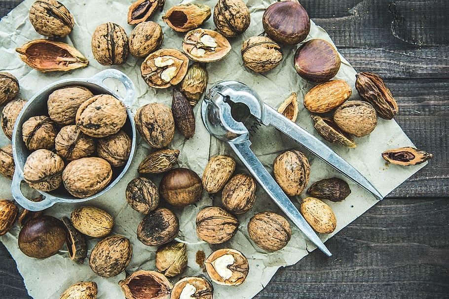 cheesenut with opener on table top, seeds, food, food and drink HD wallpaper
