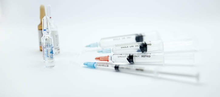 syringe and bottles photo, medical, healthcare And Medicine HD wallpaper