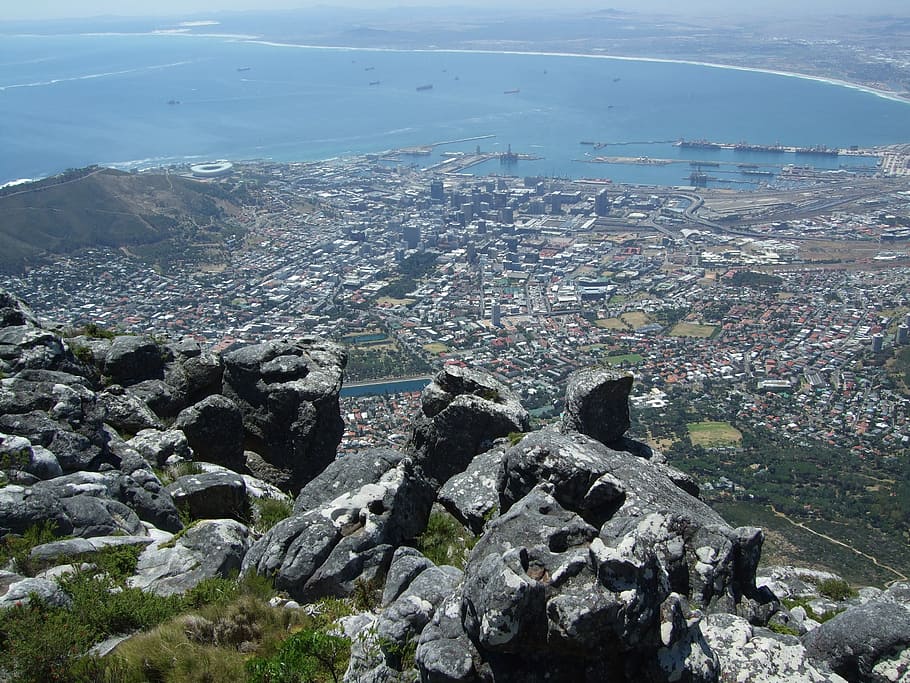 Booked, Cape Town, Table Mountain, viewpoint, coast, day, no people HD wallpaper