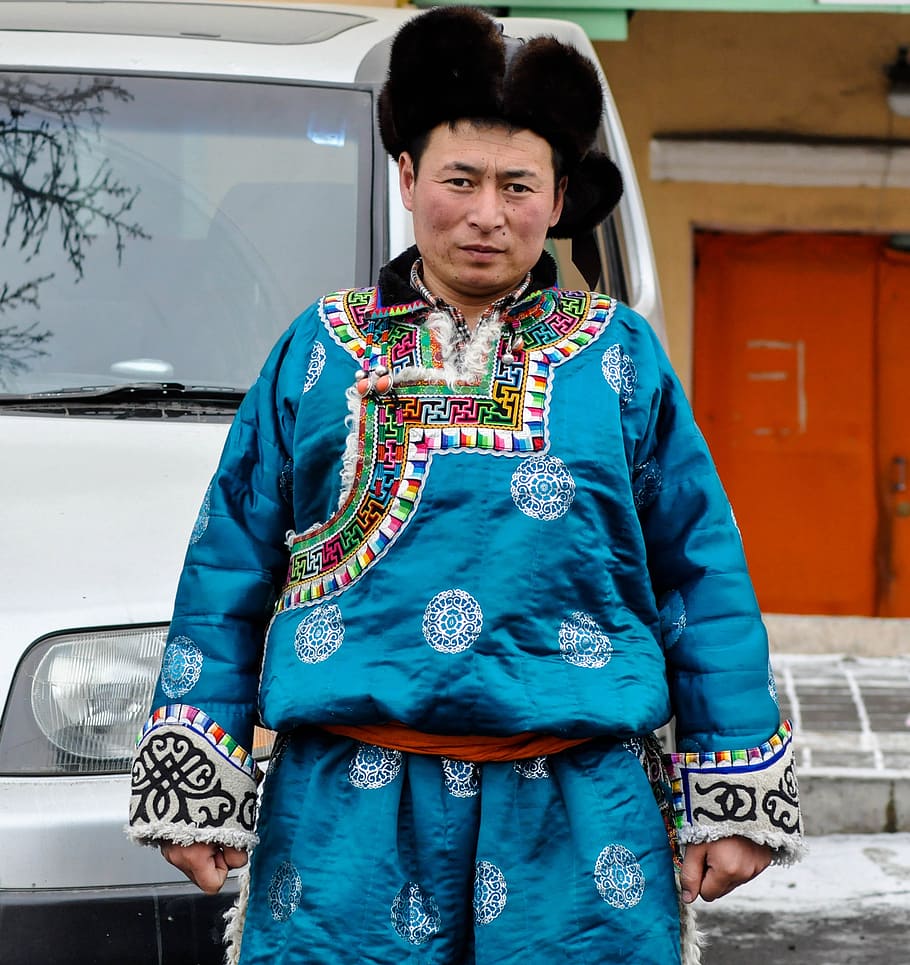 man, mongolian, asian, ethnicity, portrait, traditional, lifestyles, HD wallpaper