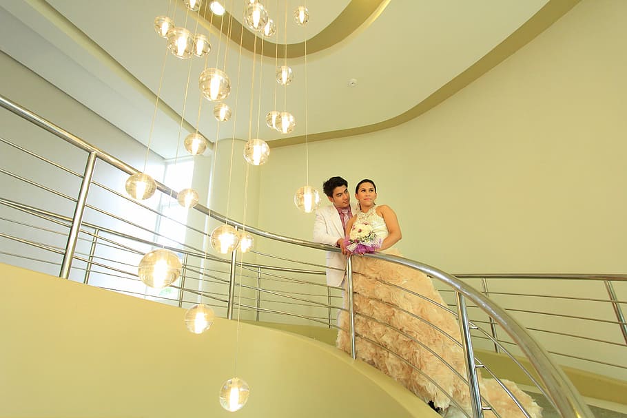 Couple, Wedding, Hotel, Bride, Love, groom, young, people, woman HD wallpaper