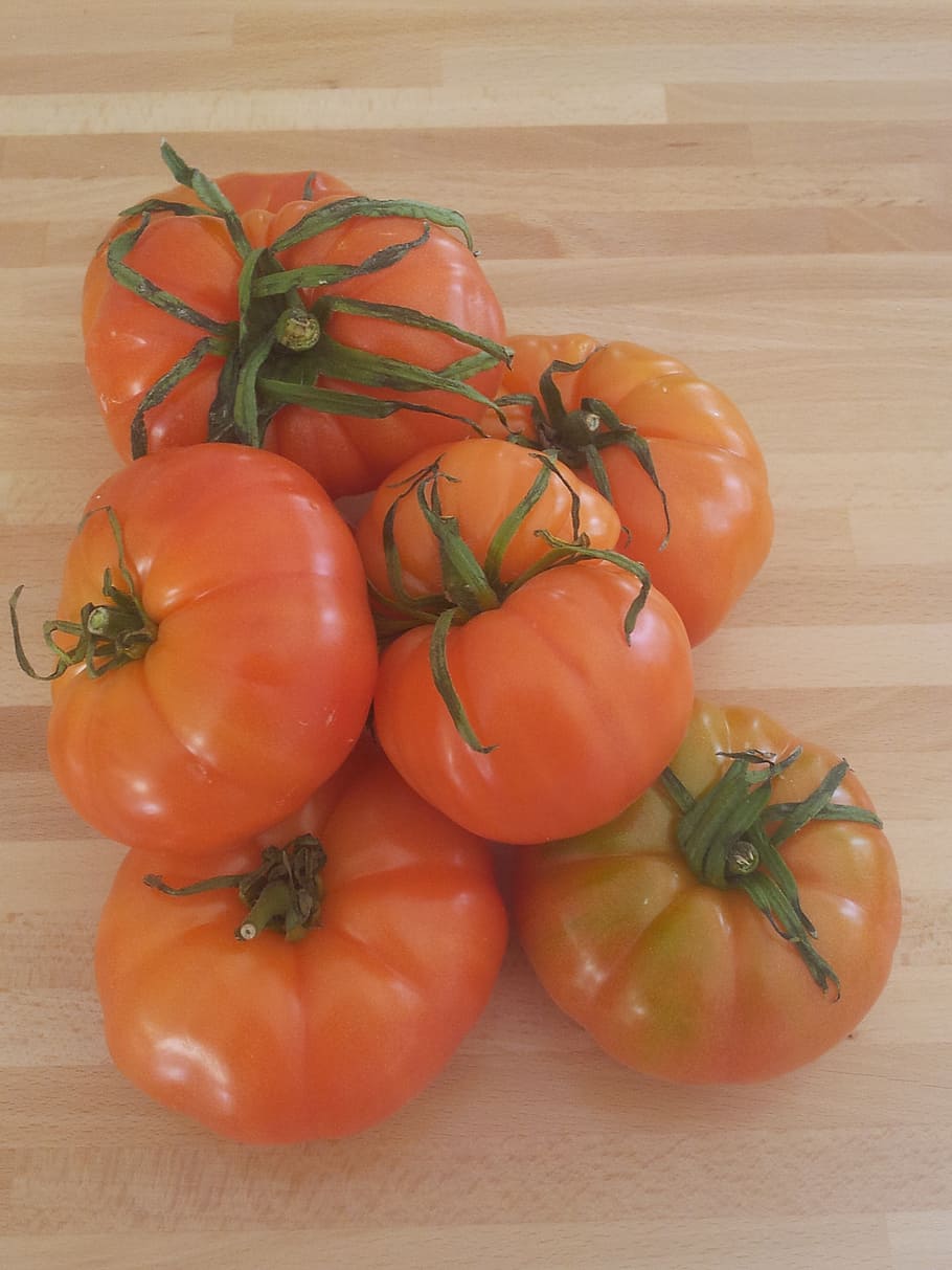 tomatoes, food, vegetable, fresh, red, freshness, organic, vegetarian Food HD wallpaper