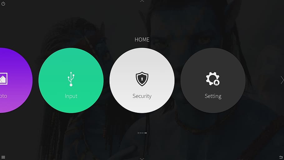ui, circle, tv menu, communication, geometric shape, close-up HD wallpaper