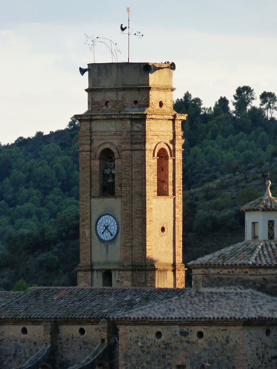 Bell Tower, Tower, Clock, Clock, Tower, Chimes, Hour, the clock tower HD wallpaper