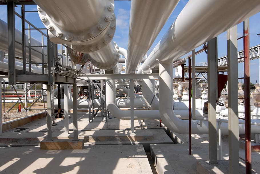 pipe, shading, industry, pipeline, factory, gasoline, pipe - tube HD wallpaper
