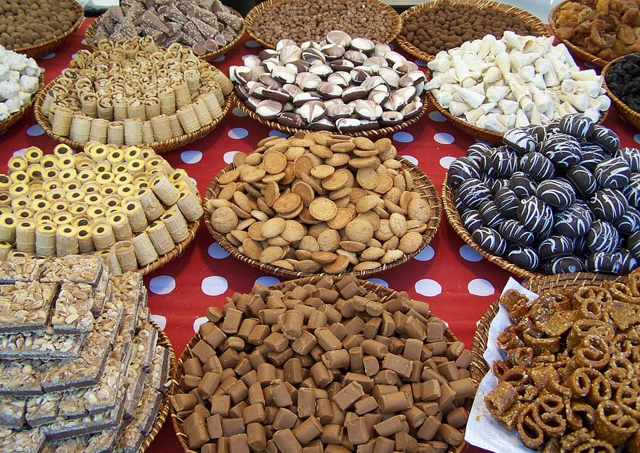 Sweets, Cake, Dessert, variation, food and drink, no people HD wallpaper