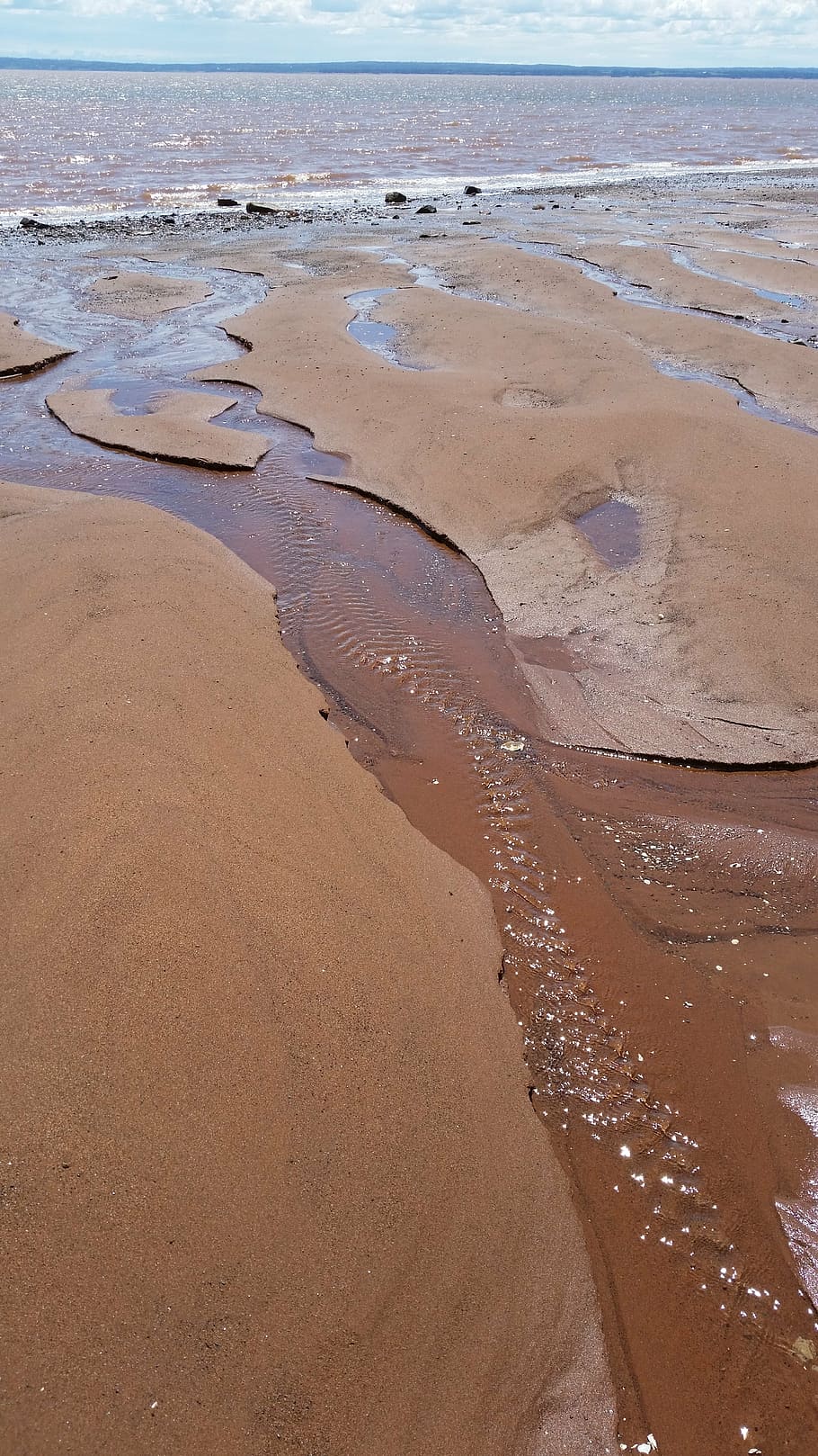 sand, mud, beach, water, brown, land, sea, tranquility, scenics - nature HD wallpaper