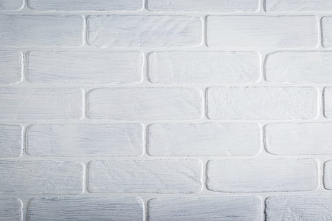 white brick wall in close-up photography, background, texture HD wallpaper