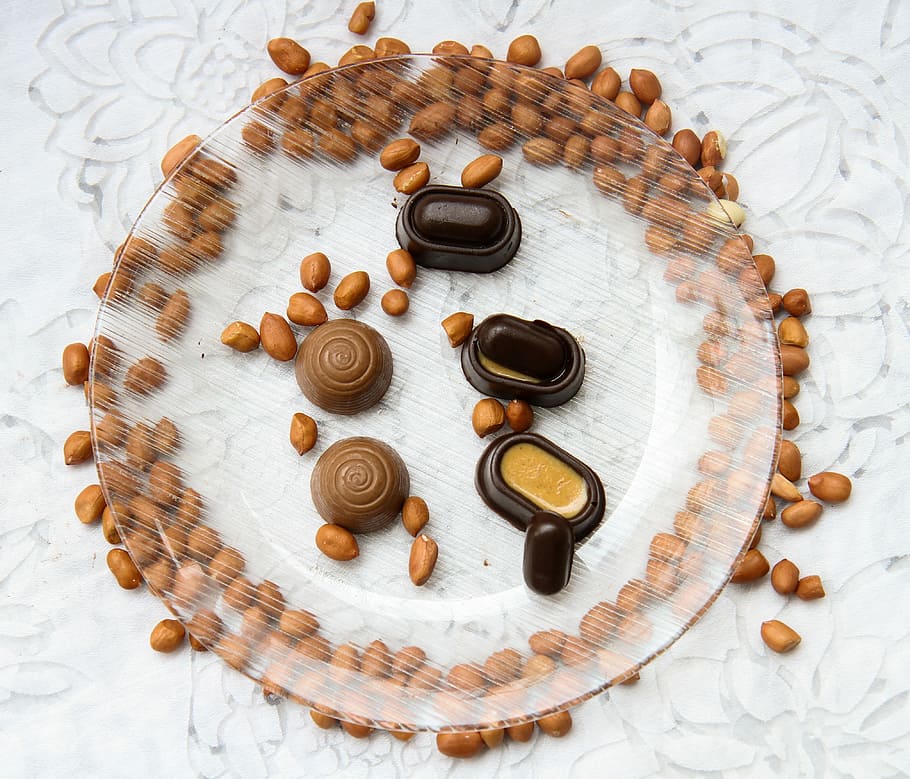Nuts, Food, Candy, Cookie, food and drink, sweet food, no people HD wallpaper