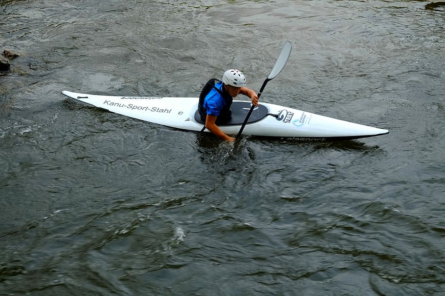 Canoeing, Boot, Water, Paddle, Kayak, holiday, leisure, canoeist HD wallpaper